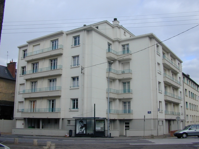 Immeuble,24 rue d' Inkermann ; 34 rue de Redon (Rennes)