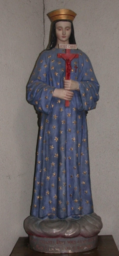 Statue sur socle : Vierge, dite Notre-Dame de Pontmain