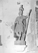 Statue (grandeur nature) : saint Adrien, chapelle Saint-Adrien (Le Faouët)