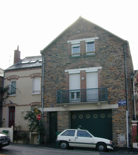 Maison, 13 et 15 rue Hersart-de-la-Villemarqué (Rennes)