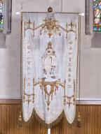 Bannière dite "de Chine", basilique Notre-Dame-d'Espérance (Saint-Brieuc)