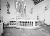Clôture de choeur (table de communion), chapelle Notre-Dame (Plouray)