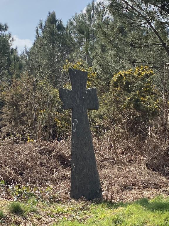 Croix de chemin, près de la Rimandaie (Quelneuc fusionnée en Carentoir en 2017)