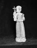 Statue (statuette) : ange porte-cierge, chapelle de la Trinité (Cléguérec)