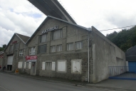 Usine de chaudronnerie Chaffoteaux et Maury, actuellement entrepôt commercial, quai d'Armez, port du Légué (Saint-Brieuc)