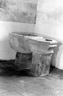 Fonts baptismaux, église paroissiale Saint-Judoce (Lohuec)