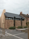 Mairie et écoles sur la commune du Verger