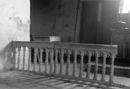 Clôture de choeur (table de communion), chapelle Saint Corentin (Carnoët)