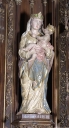 Statue couronnée : Vierge à l'Enfant