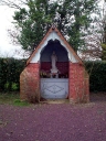 Oratoire des Trois Avé Maria, la Croix de Perrotaux (Saint-Séglin)