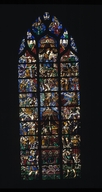 Verrière de la baie 12 : Arbre de Jessé, église Saint-Armel (Ploërmel)