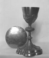 Calice, patène, église paroissiale Sainte-Brigitte (Sainte-Brigitte)