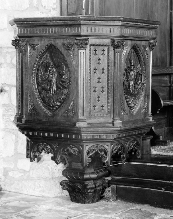 Chaire à prêcher, église paroissiale Saint-Pierre (Baden)