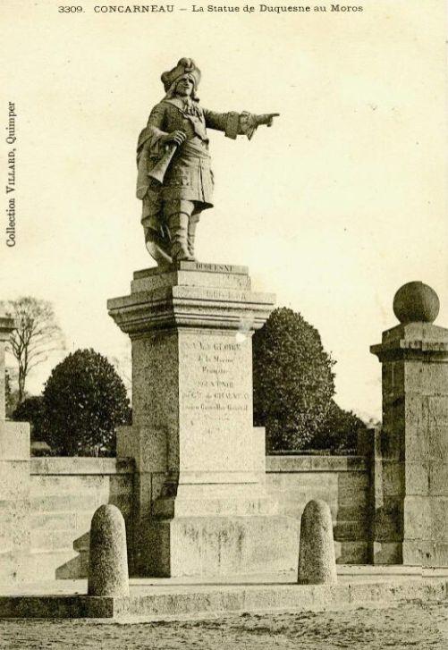 Statue de Abraham Duquesne, place Duquesne (Concarneau)