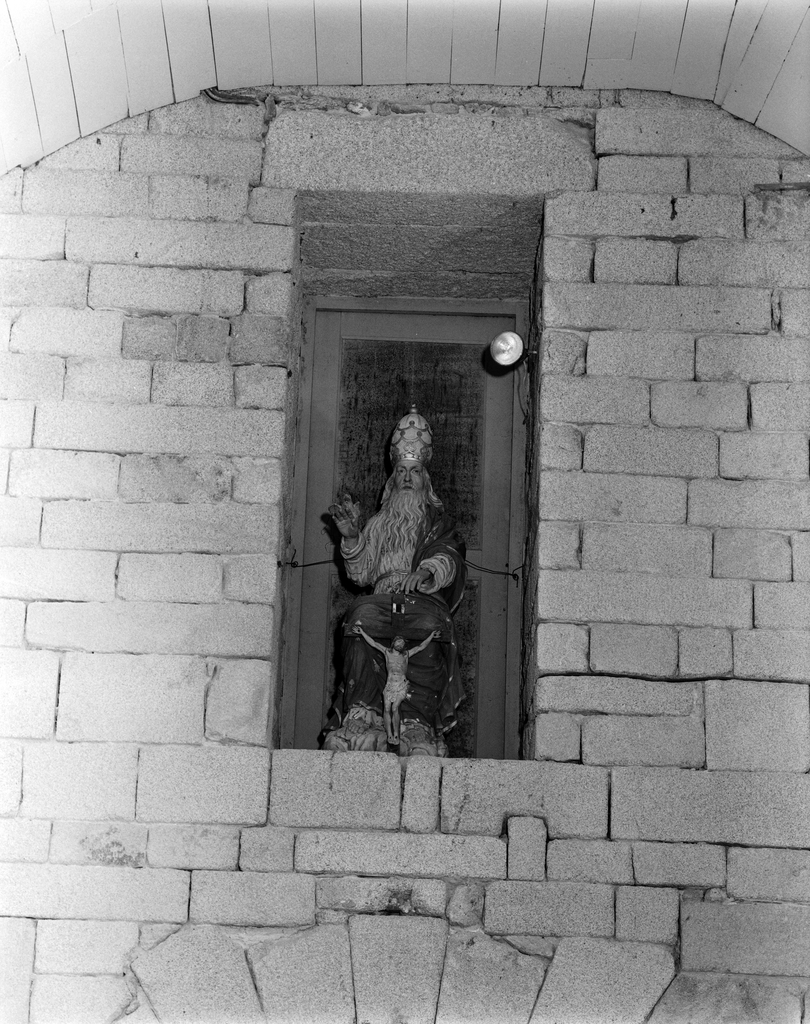 Groupe sculpté : la Trinité, église paroissiale Saint-Gérand (Cléguer)