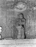 Groupe sculpté : Annonciation, chapelle Notre-Dame (Châteaulin)