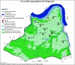 Les maisons, fermes et hameaux sur la commune de Trégarvan