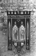 Bannière de procession paroissiale : Saint Pierre et Saint Paul, église Saint-Pierre-Saint-Paul (Guégon)