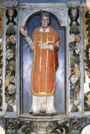 Retable (anciennement niche retable numéro 1 et 2), église paroissiale Saint-Magloire (Mahalon)