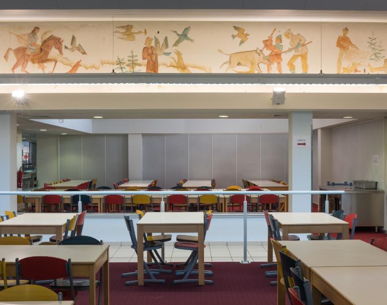 Décoration au titre du 1% du lycée Jacques Cartier (Saint-Malo)