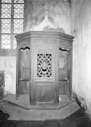 Confessionnal, église paroissiale Saint-Jean-Baptiste (Plourac'h)