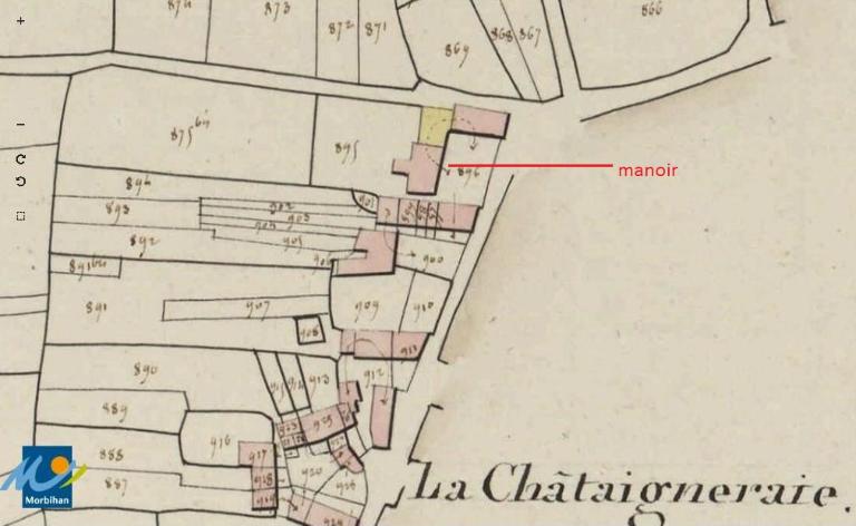 Manoir, la Châtaigneraie (Saint-Nicolas-du-Tertre)