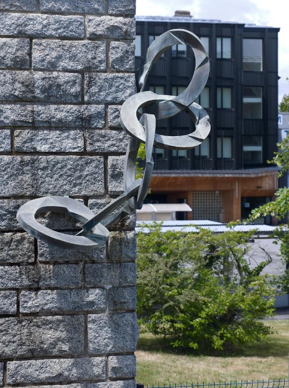 La décoration du lycée Colbert au titre du 1% artistique (Lorient)