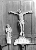 Groupe sculpté : Calvaire, église paroissiale Saint-Guyomard (Saint-Guyomard)