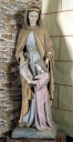 Statue : Education de la Vierge
