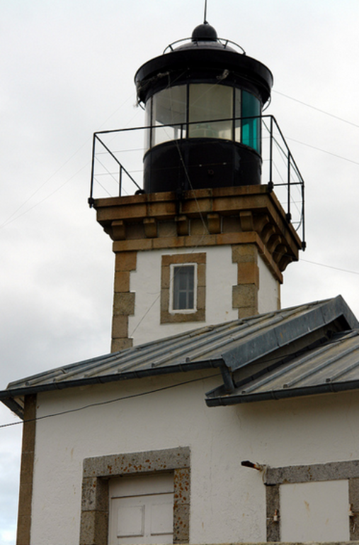 Phare et maison du gardien de l'Île Louët (Carantec)