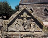 Haut-relief : Calvaire, église Notre-Dame, Coët Bugat (Guégon)