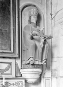 Statue (d'applique) : la Trinité, église paroissiale Saint-Brévin (Berné)