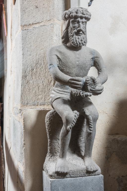 Statue : Christ aux liens, Eglise Saint-Méen (Ploéven)