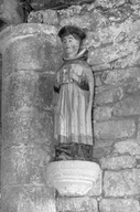 Statue (d'applique, petite nature) : saint Yves, chapelle Notre-Dame (Rostrenen)