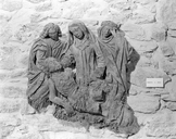 Groupe sculpté : la mise au tombeau, chapelle Notre-Dame-de-Languivoa (Plonéour-Lanvern)