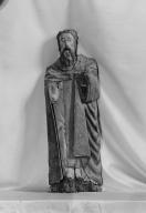 Statue (petite nature, d'applique) : saint Hervé, chapelle Sainte-Marie-du-Menez-Hom (Plomodiern)