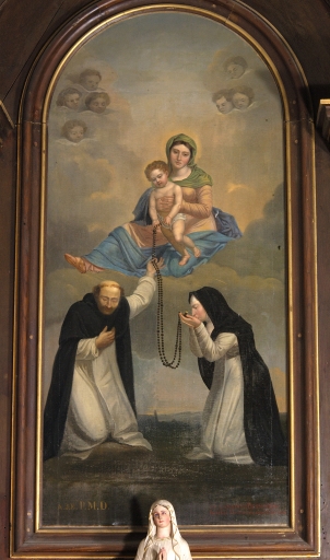 Tableau : Donation du Rosaire