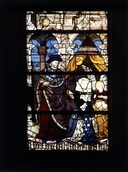 Verrière à personnages de la baie 19, église Saint-Armel (Ploërmel)
