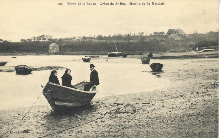 Moulin à marée de la Herviais (en partie sur les communes de Langrolay-sur-Rance et du Minihic-sur-Rance)