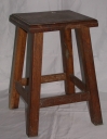 Série de 7 tabourets d'église