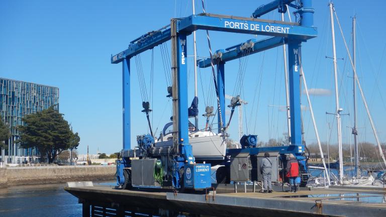 Quai de Rohan et son front bâti (Lorient)
