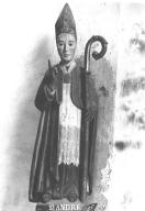 Statue (petite nature) : saint André, chapelle Saint-Maudé (Guiscriff)