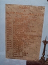 Ensemble de 2 ex-voto