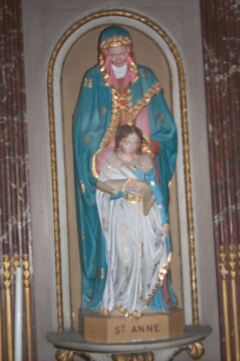 Statue : Education de la Vierge