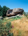 Monument dit La Roche des Martyrs, ou La Roche des Poètes, ou Le Rocher du Dante, ou La Roche des Soupirs, rue Gabriel-Vicaire, la Clarté (Perros-Guirec)