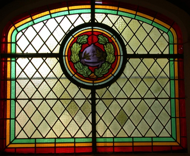 Ensemble des 3 verrières décoratives des baies 1, 2, 00
