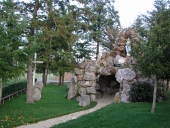 Grotte de Notre-Dame-de-Lourdes dite du Busson, Fréval (Bruc-sur-Aff)