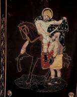 Bannière de procession : saint Martin, chapelle Saint-Martin (Sarzeau)