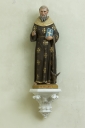 Statue sur culot : Saint Gilles