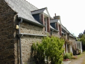 Alignement de maisons, 14 à 16 avenue de la Rance (La Richardais)